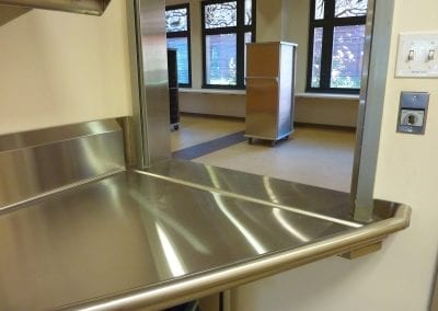 Food Services - Custom Pass Window with Trim - Pacific Stainless Products
