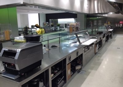 Food Services - Custom Prep Line kitchen