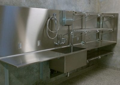 Custom Stainless Laboratory Sink