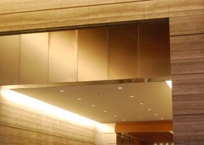 Architectural - Custom Stainless Office Panels - Pacific Stainless Products