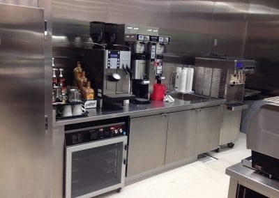 Food Services - Custom Wait Station - Pacific Stainless Products