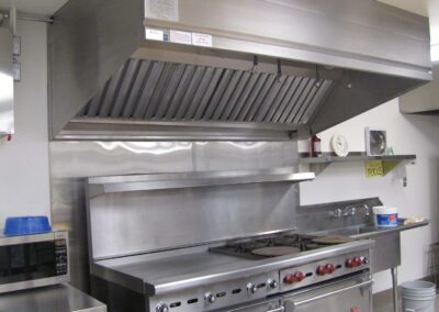Custom Stainless Exhaust Hood Install - Pacific Stainless Products. Food Services