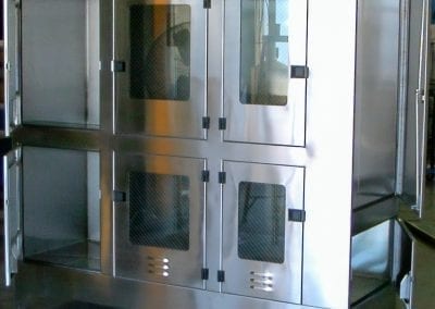 Stainless Pass Through Cabinet