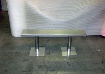 Custom stainless Bench for Clean Room