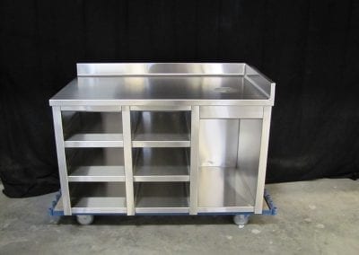 Custom Stainless Cabinets