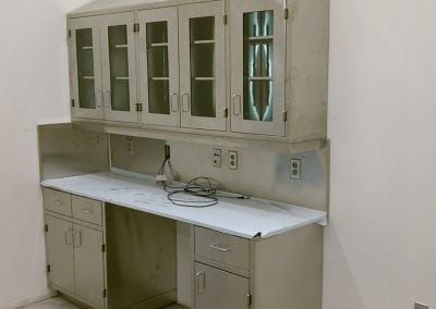 Custom Stainless Medical Cabinets