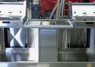 Stainless Steel Service Cabinet