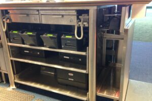 Custom Airport Service Cabinet