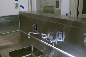 Custom Commercial Sink Table