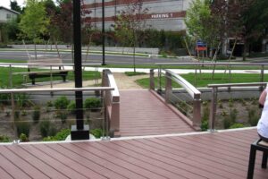 Custom Stainless Exterior Walkway