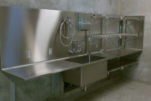 Custom Stainless Laboratory Sink