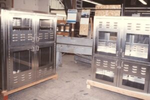 Custom Stainless Passthrough Cabinets