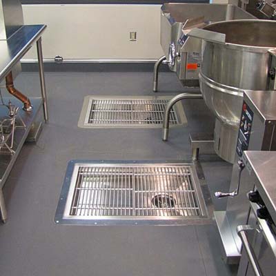 Stainless Steel Floor Troughs