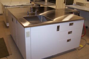 Large Custom Stainless Countertop