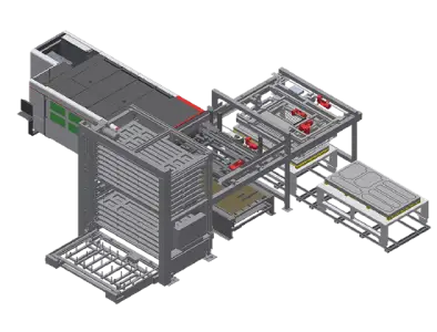 Laser image for process map