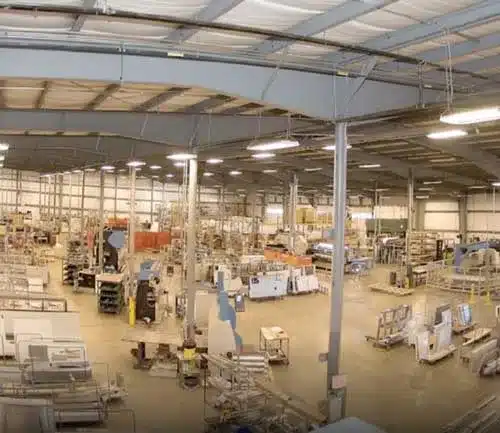 Metal Fabrication Shop Floor