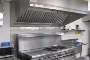 Custom Stainless Exhaust Hood Install