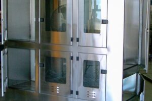 Stainless Pass Through Cabinet