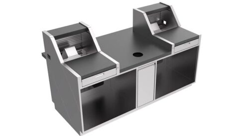 Stainless Steel Airport Kiosk