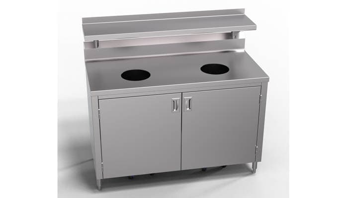 Industrial Restaurant Trash Cabinet Industrial Restaurant Trash Cabinet